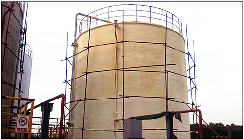 聚氨酯罐體保溫噴涂(圖1)
