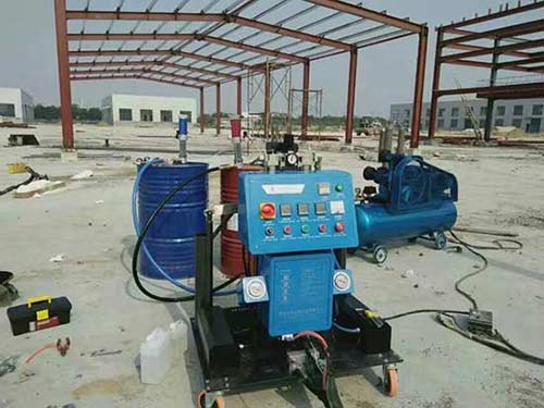 新建鋼結(jié)構(gòu)廠房聚氨酯防腐