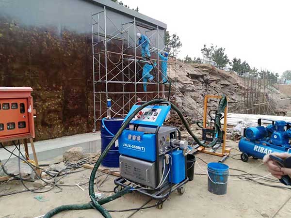 JNJX-H5600(T)型號文化墻防腐、防水聚脲噴涂施工