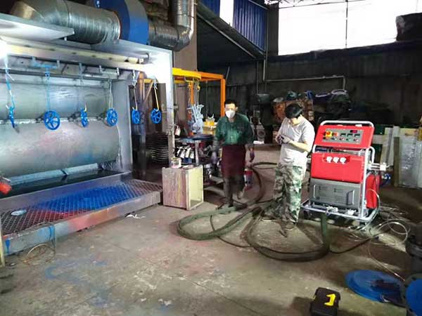 JNJX-H5600(T)機械防腐耐磨聚脲噴涂機設(shè)備案例